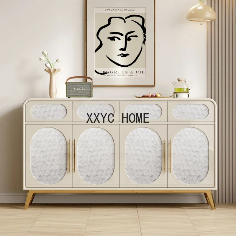 

Light Luxury Modern Entrance Shell Curio Cabinet Entrance Shoe Cabinet Living Room Sideboard Bedroom Multifunctional Storage