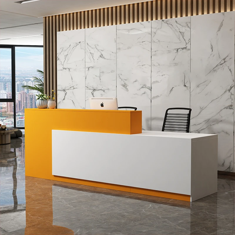 

Современная стойка регистрации, салон красоты, черный стол, компьютерные столы, модные офисные подиумные стойки, стойка, Nas Help