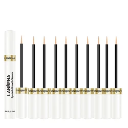 LANBENA Eyelash Growth Essence Curl Eyelash Enhancer Longer Fuller And Thicker Eyelash Eye Care Essence 4.5ML 10PCS