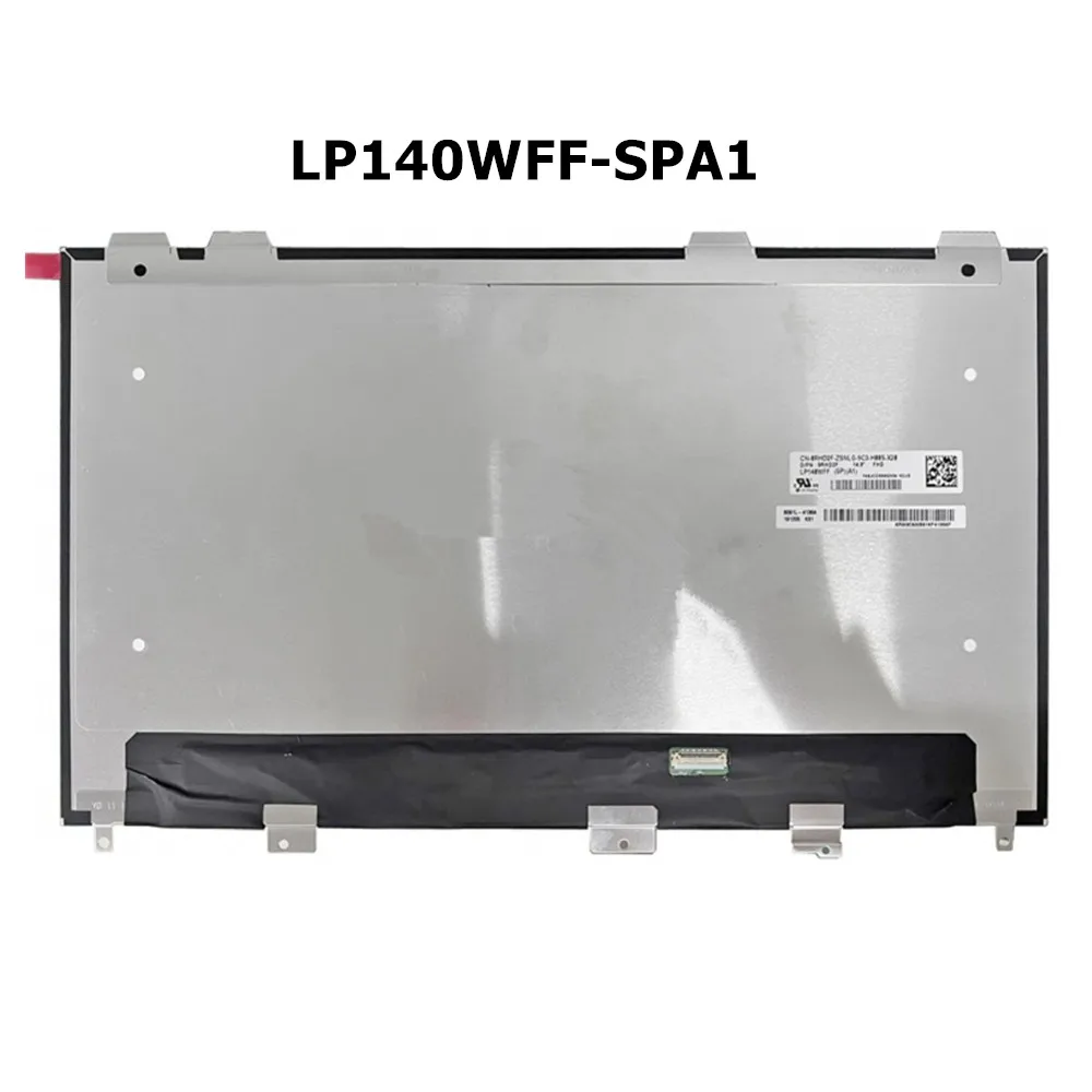 Pantalla LCD de 14 pulgadas 1080P 30 pines LQ140M1JX41 compatible con LP140WFF SPA1 para portátil Dell Inspirion 7400 7490 sin TCOUCH