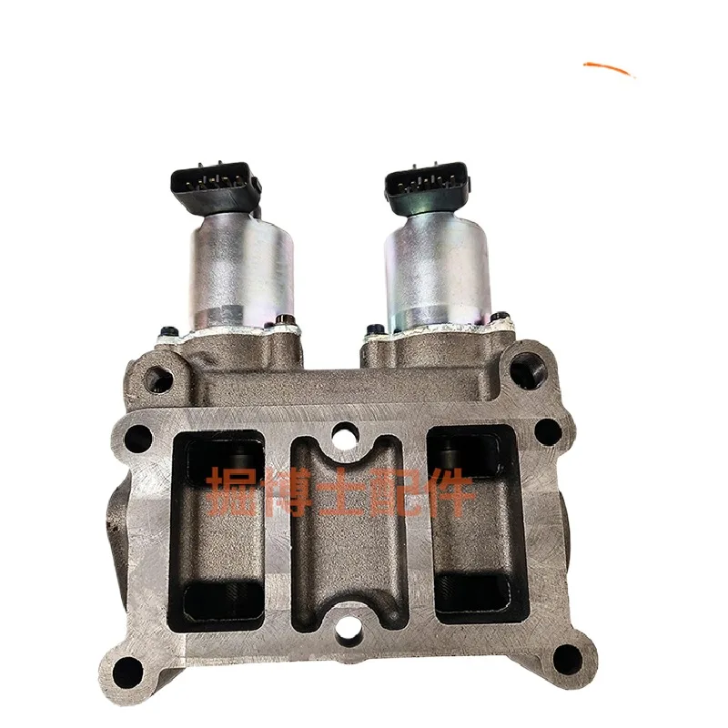 For Kobelco SK kx 330 240 260 350-8 Super 8 J08EGR Exhaust Electromagnetic Valve Assembly Excavator Accessories