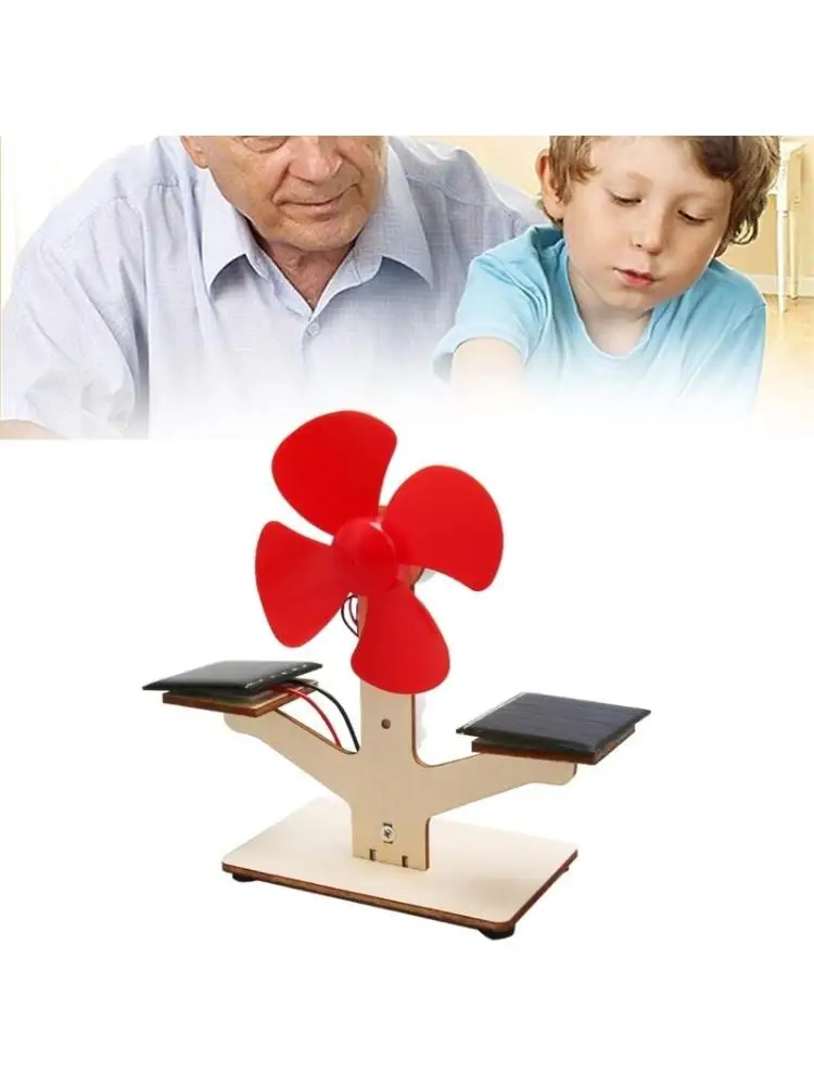 

Модель солнечного вентилятора STEM обучающая игрушка Оборудование для обучения физике Учебное пособие по физике Игрушка для