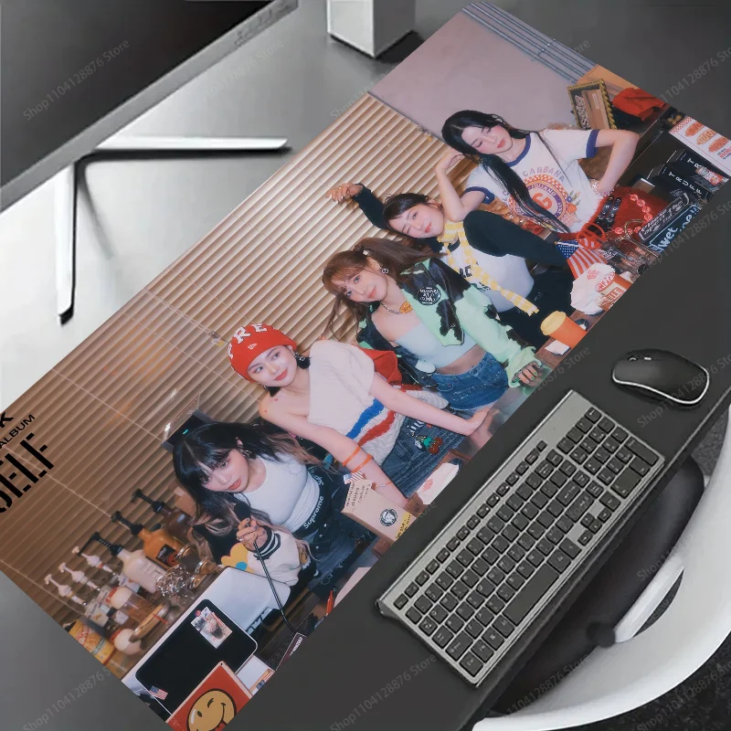 Kpop Apink Ablum D N D Mousepad Gaming Mouse pad Gamer Pc Accessories Deskmat Keyboard Mat Desk Protector Mause Pads