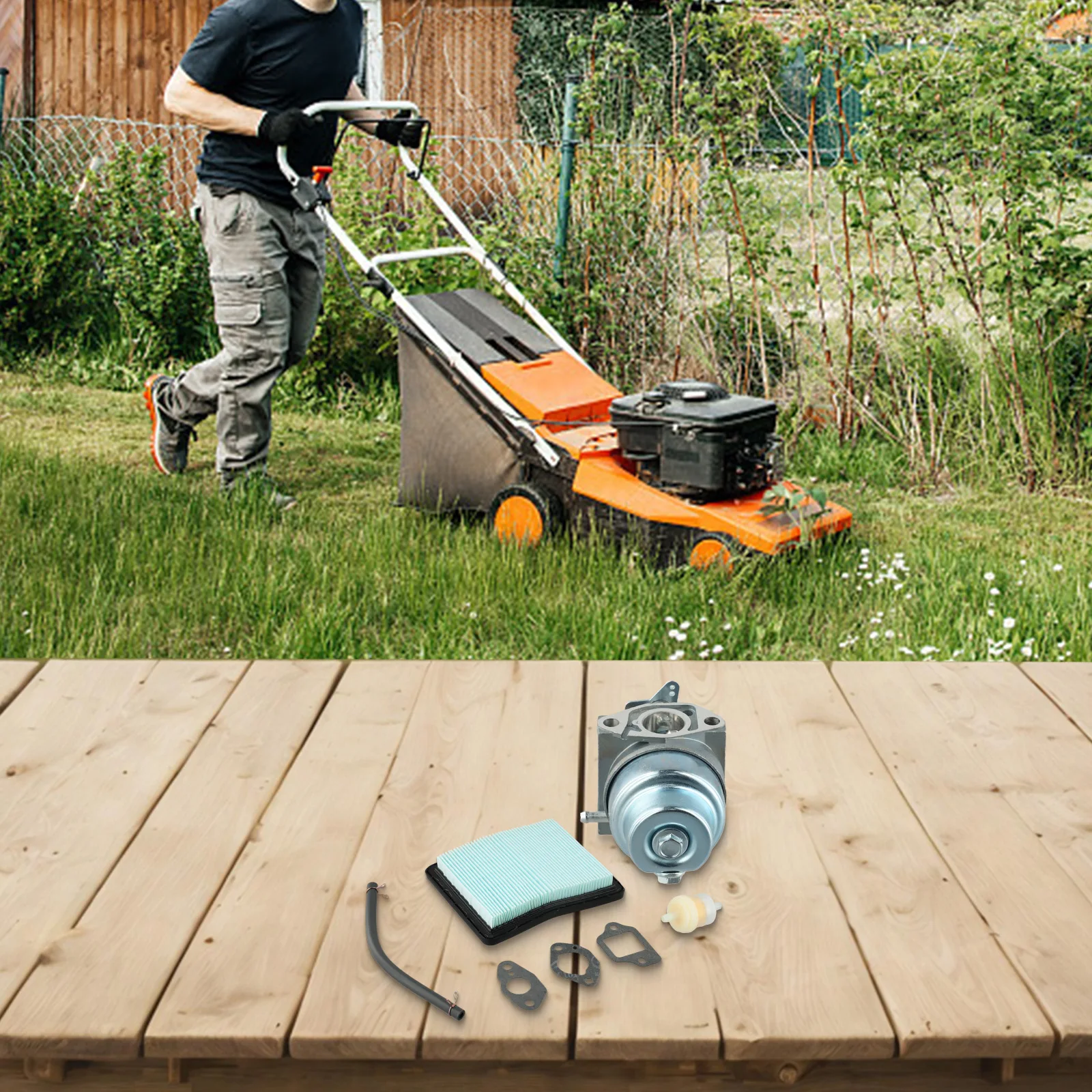 

Carburetor Easy Installation Carburetor EA190V Carburetor Efficient Operation Enhanced Fuel Consumption For Lawn Care