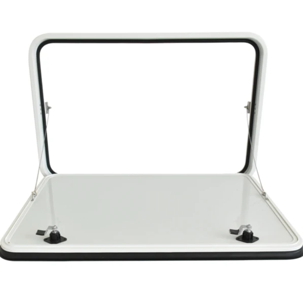 Puerta de carga RV con marco de aleación de aluminio de alta calidad, puerta lateral RV, puerta de maletero RV