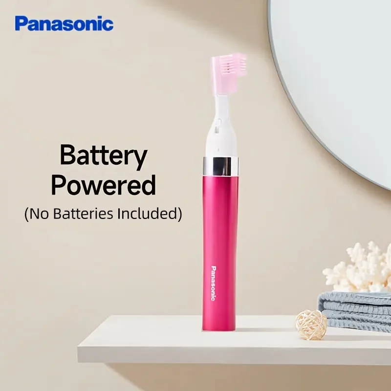 Panasonic Electric Eyebrow Trimmer Razor Multi-functional Hair Removal Device Gift for Girls Birthday Grooming Essential