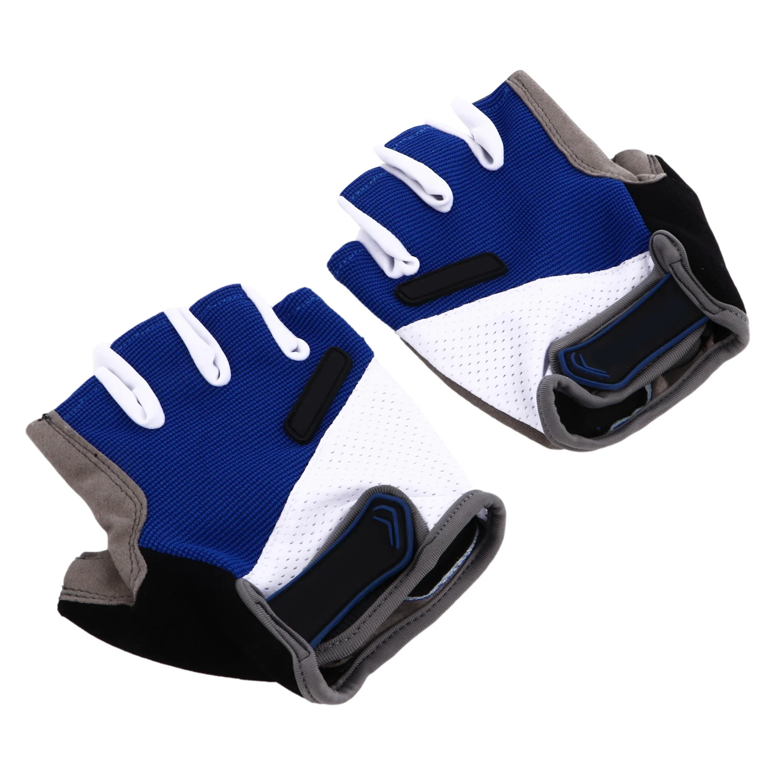 

1 пара дышащих противоскользящих велосипедных перчаток с половиной пальца для гонок на горном велосипеде, амортизирующая защита, спорт на открытом воздухе, пеший туризм