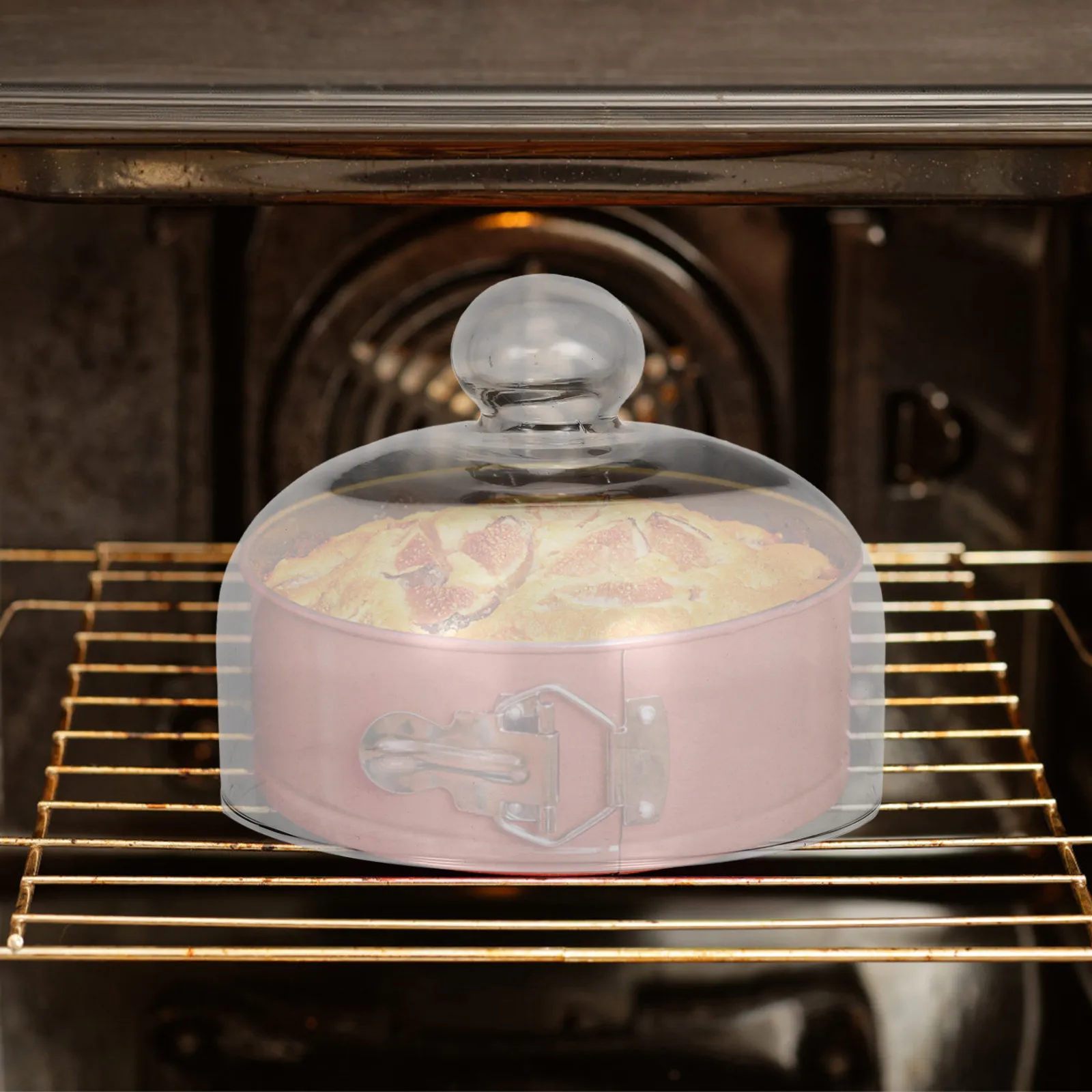 Glass Microwave Lid Splatter Guard Anti Food Kitchen Gadget Cover for Dish Bowl