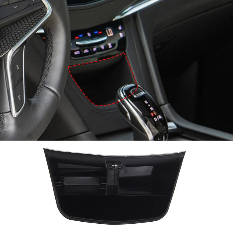 For Cadillac XT5 2017 - 21 ABS Car Accessories Dashboard Central Control Console Container Box Storage Box Phone Tray Accessory