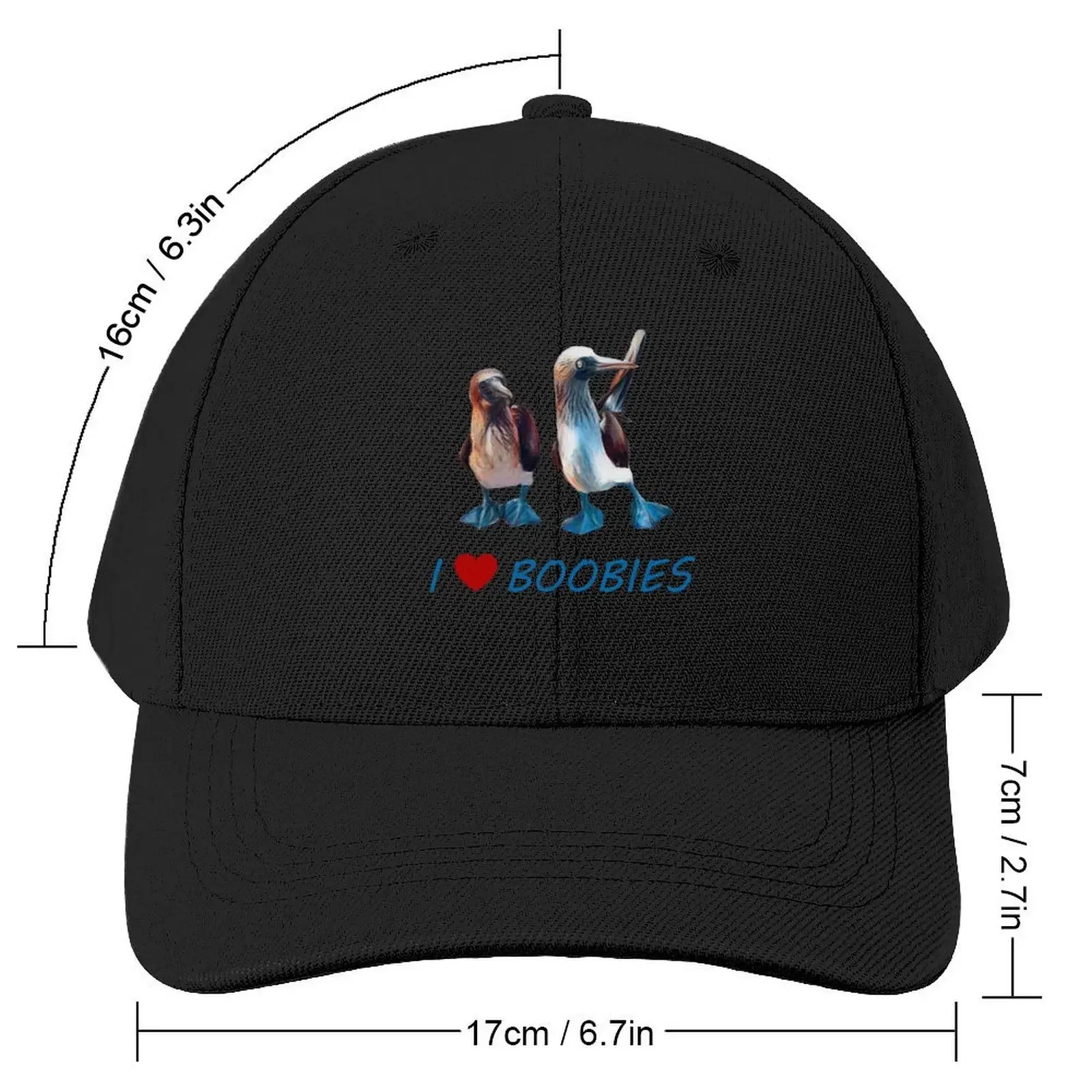 Blue Footed Boobies Baseball Cap Military Cap Man Hat Beach Girl'S Hats Men's