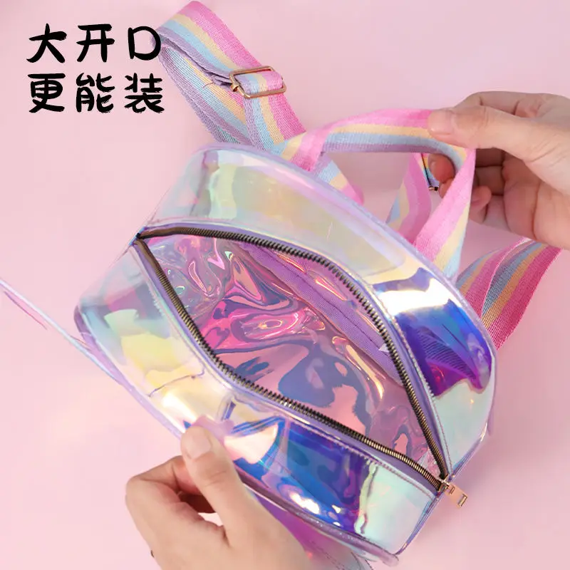 حقيبة ظهر لطيفة لمرحلة ما قبل المدرسة للرقص على شكل فراشة للفتيات - حقيبة مدرسية للأطفال الصغار مع أشرطة كتف ناعمة كاجوال حقيبة غداء للأطفال