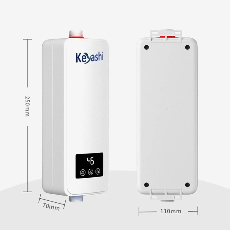 Cheap 220v 50hz 3.5kw Mini Small Tankless Instant Electric Water Heater for Kitchen