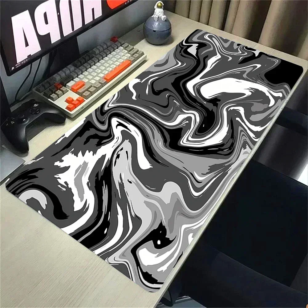 Strata Liquid Gamer Mouse Pads Large Computer Laptop Keyboard Mousemat XXL Gaming Mousepad Non-slip Rubber PC Office Desk Mats