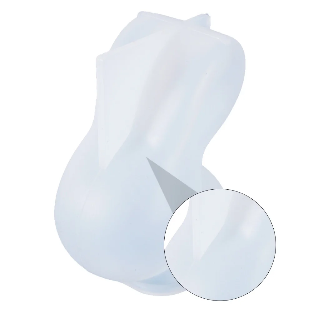 

Rabbit Silicone Mold High Flexibility Transparent DIY Craft Mold Desktop Decoration Epoxy Resin DIY Supplies Craft Accessories