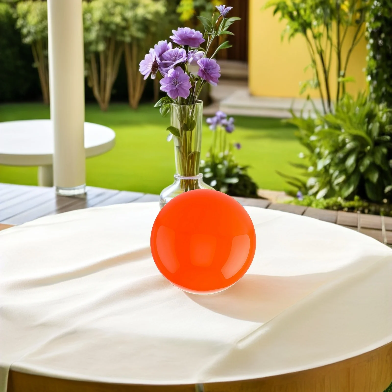 

Polished Stainless Steel Gazing Sphere Mirror Ball Reflective Garden Globe Decorative Metal Ornament for Yard Patio Outdoor