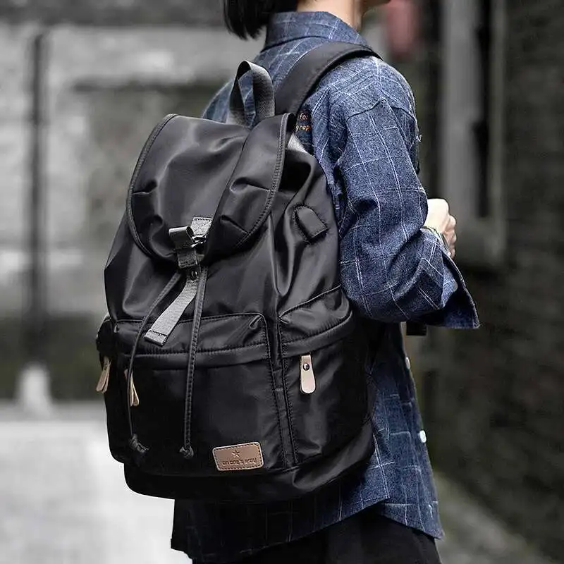 

15.6 Waterproof Men Backpacks Inch Laptop Backpack USB Charging Large Capacity School Bags for Teenager Boys Daypacks Mochila