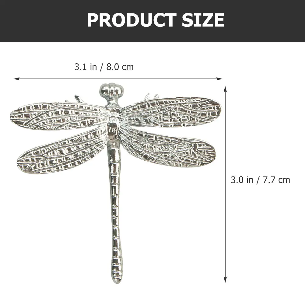 Dragonfly Light Luxury Cabinet Pull Brass Modern Drawer Handle Replacement for Wardrobe Cupboard Dresser Cabinet Pulls