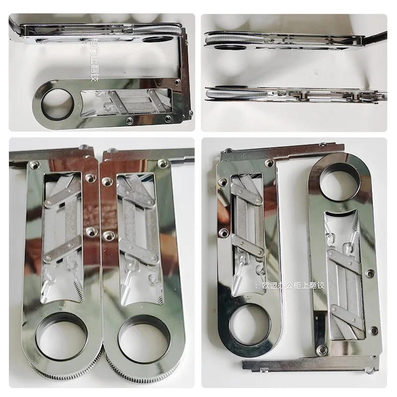 90 degrees up and down USM special hinge thickened door and window cabinet electroplating hinge wholesale view 4