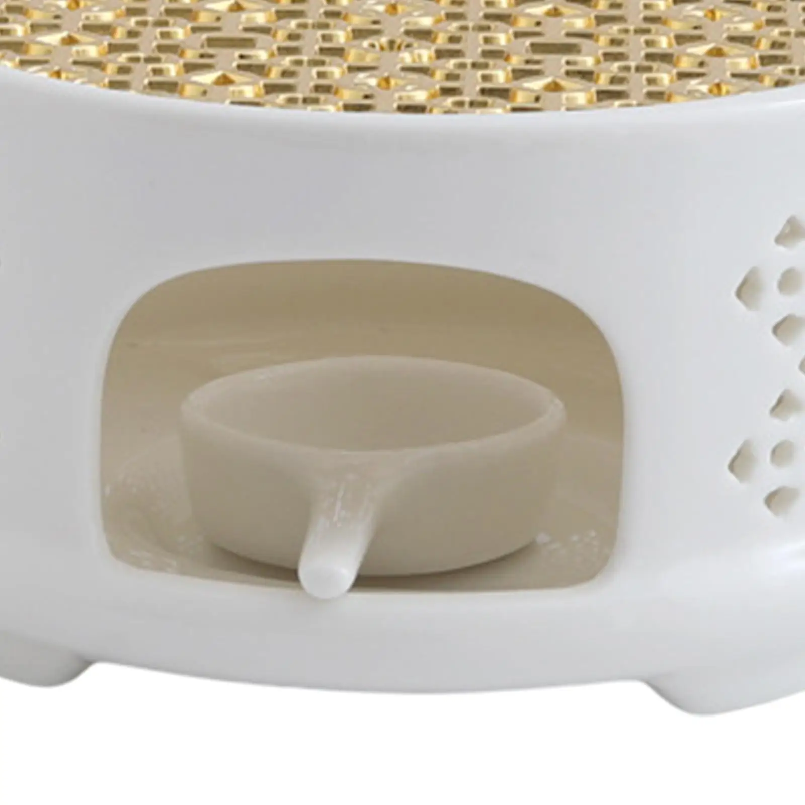 Candle Heating Base Holder Teapot Warmer Decor with Candle Holder Tea Heater Warming Base for Living Room Heatproof