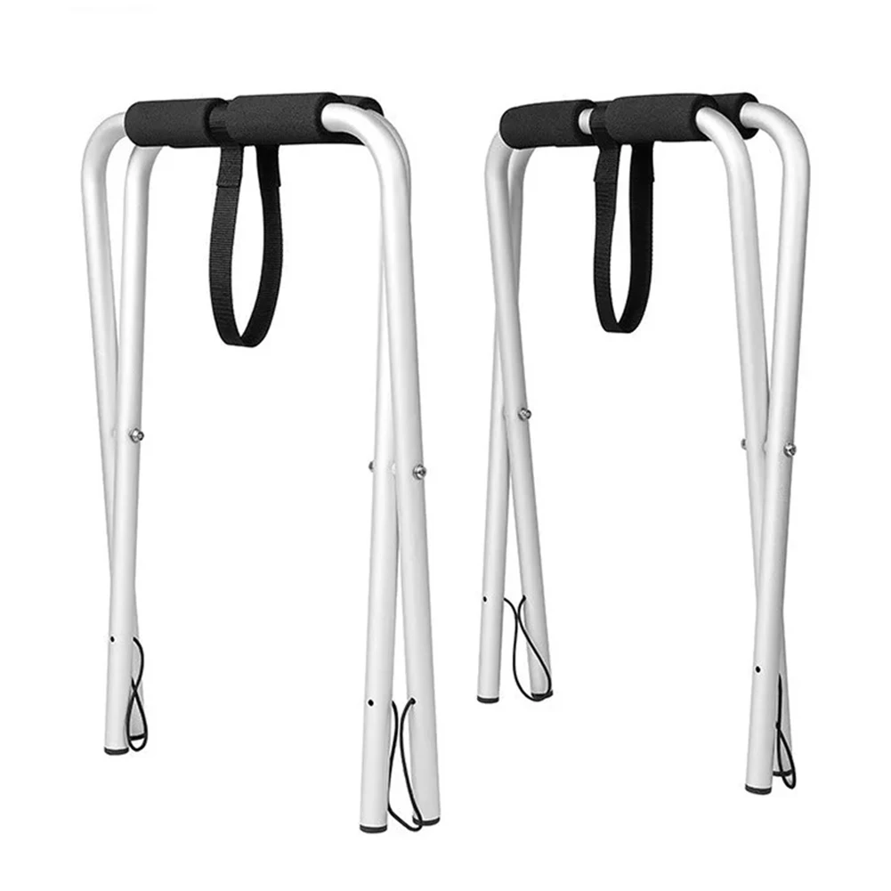 2pcs/ Set Folding Kayak Stand, Portable Stands For Indoor Outdoor Storage Kayaks, Canoes 22.83inch x 16.54inch x 4.33inch