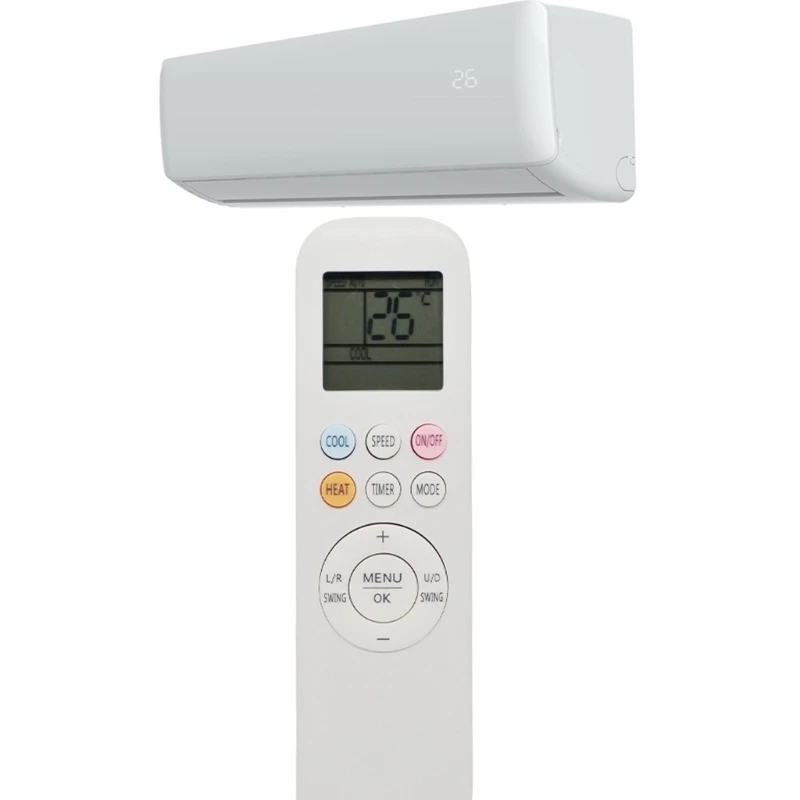 ل Aux YKR-T/011E تكييف الهواء التحكم عن بعد استبدال دروبشيب