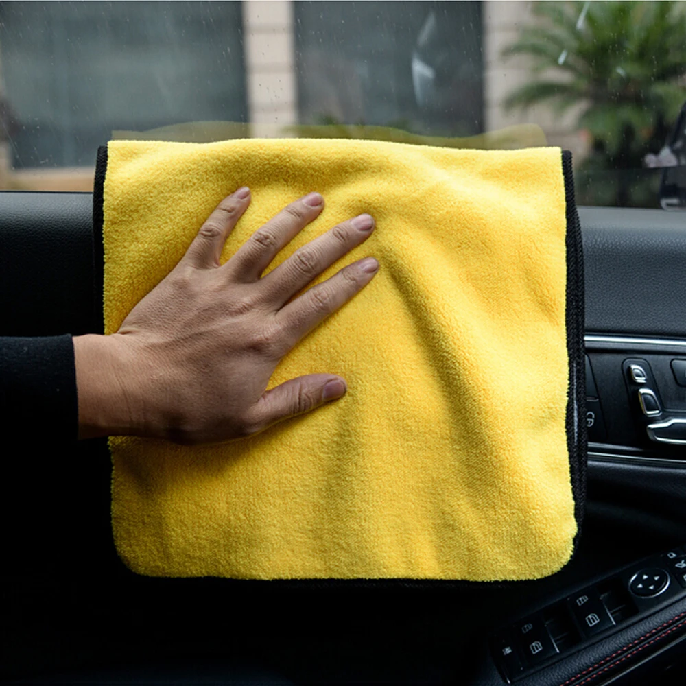 1Pcs 30X30cm High Quality car cleaning towel for Hyundai IX35 IX45 Sonata Verna Solaris Elantra Tucson Mistra IX25 I30