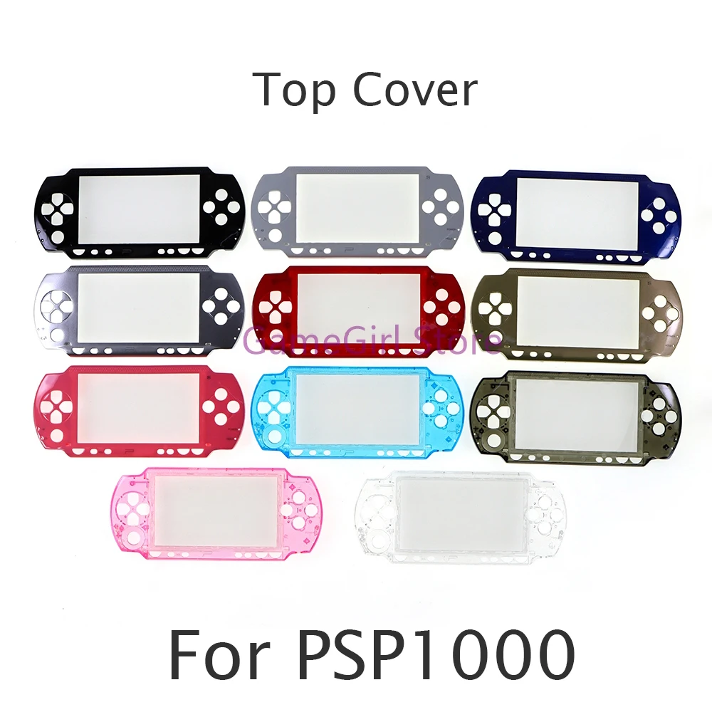 

15pcs Replacement For PSP1000 PSP 1000 Game Console Front Faceplate Case Shell Top Cover