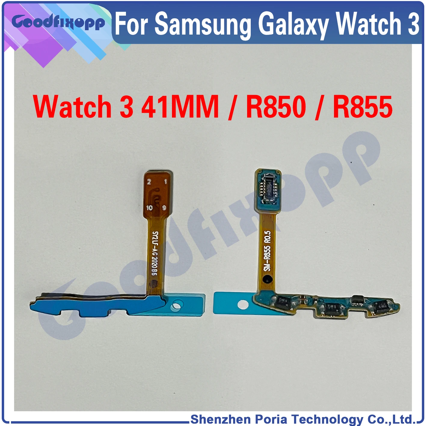 For Samsung Galaxy Watch 3 41MM R850 R855 / 45MM R849 R845 SM-R850 SM-R845 Watch3 Gravity Sensor Cable Flex Replacement