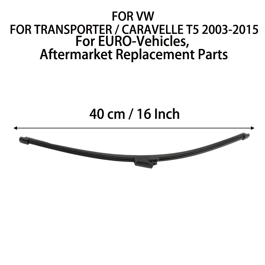 REAR WIPER ARM BLADE WINDSCREEN FOR VW FOR TRANSPORTER / CARAVELLE T5 2004-2003-2015
