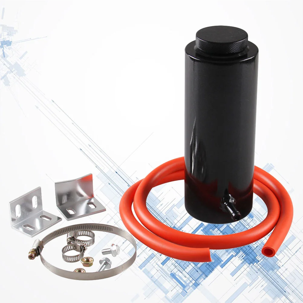 800 Ml Coolant Expansion Tank Overflow Aluminum Pot Reservoir Bottle Engine Car