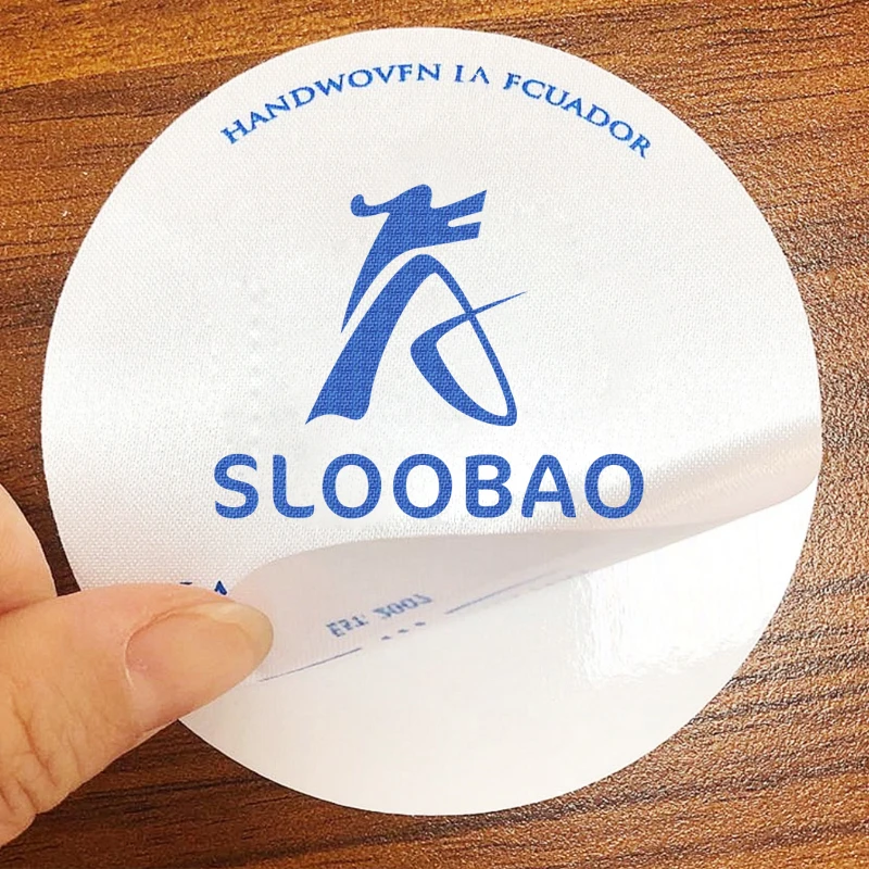 

Hot melt adhesive ribbon printing label seal adhesive cloth label washable label non fading plush toy washing label home textil