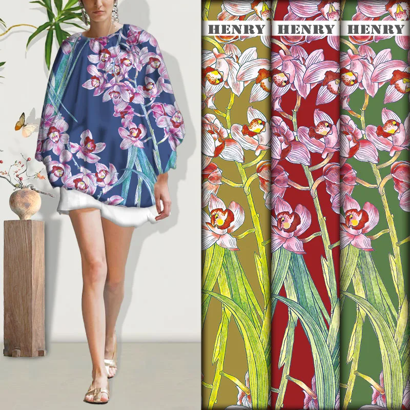 

Wholesale Polyester Printed Fabric for Clothing/Drapes - Floral/Geometric Design - Lightweight & Wrinkle-Free