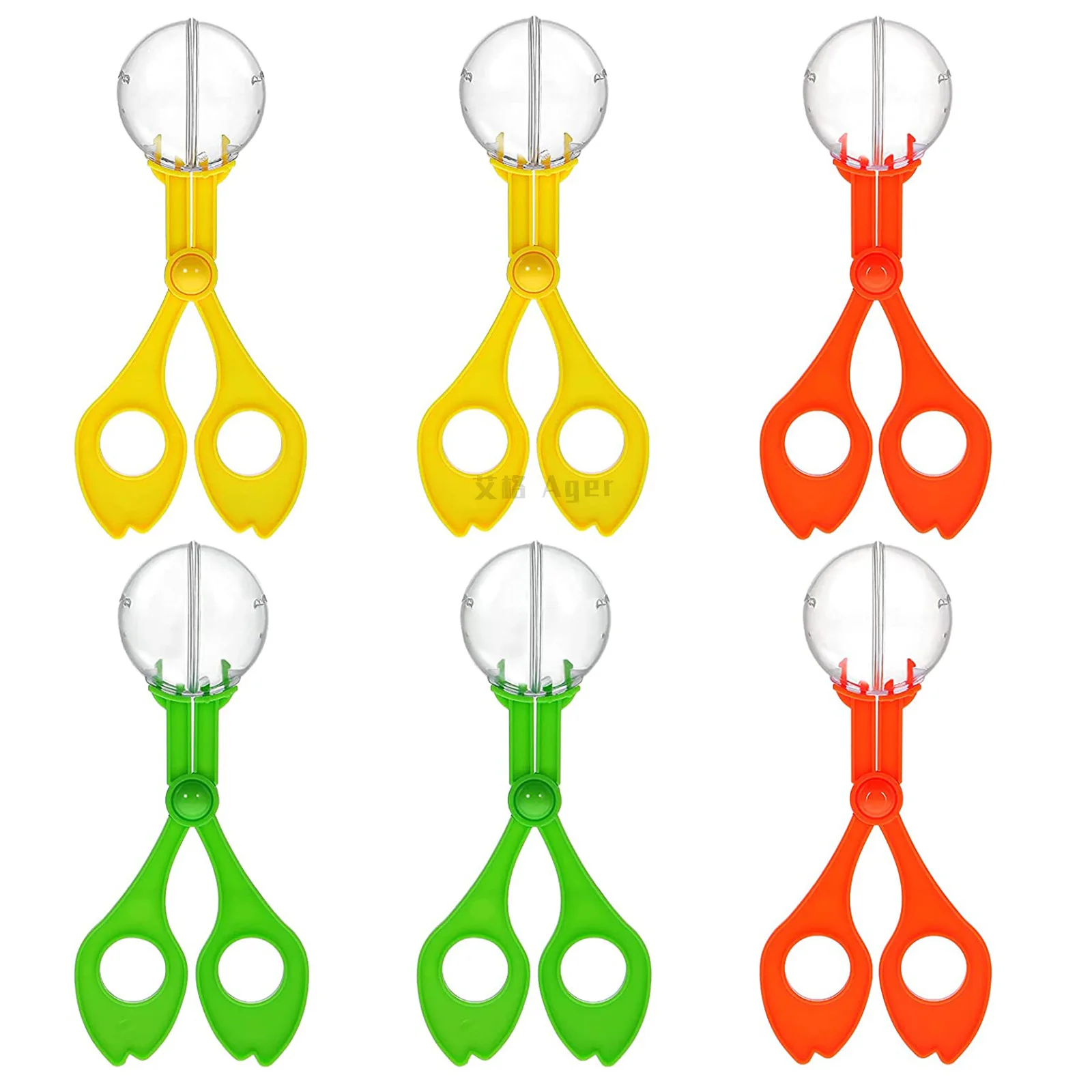 

2Pcs Kids Outdoor Adventure Mini Insect Scissor Clip Insect Trap Insect Catchers Outdoor Tweezer Butterfly Clip Accessories