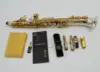 Cloche incurvée plaquée argent EM pro, type J, saxophone soprano droit, Saxello 1