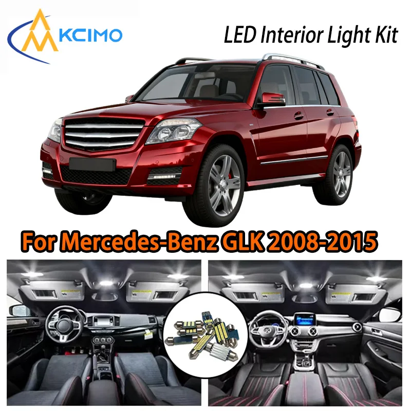 

KCIMO For Mercedes-Benz GLK class X204 2008-2015 Premium LED Interior Kit - 2 Colors , Quick Installation, Long-Lasting