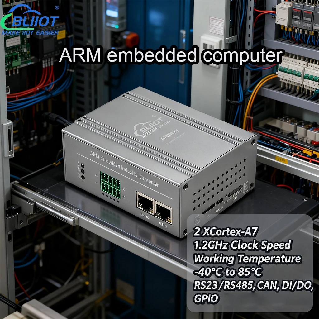 BLIIOT PC industriel intégré T113i 1.2GHz 2xA7 industrie 4.0 contrôleur Terminal de surveillance à distance passerelle de calcul de bord ARM
