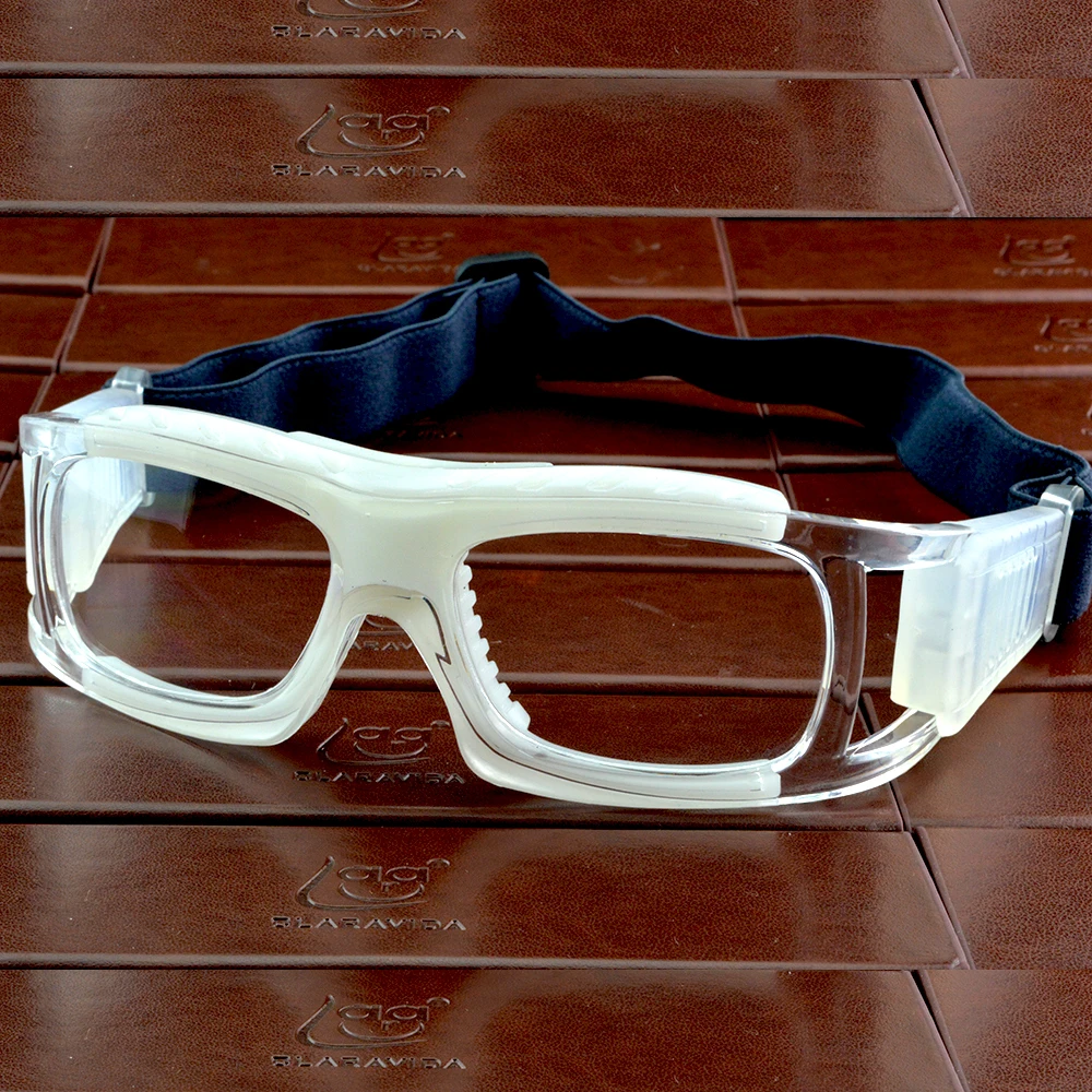 

Clara Vida Pure White Basketball Soccer Anti-Shock Goggles Protection Glasses