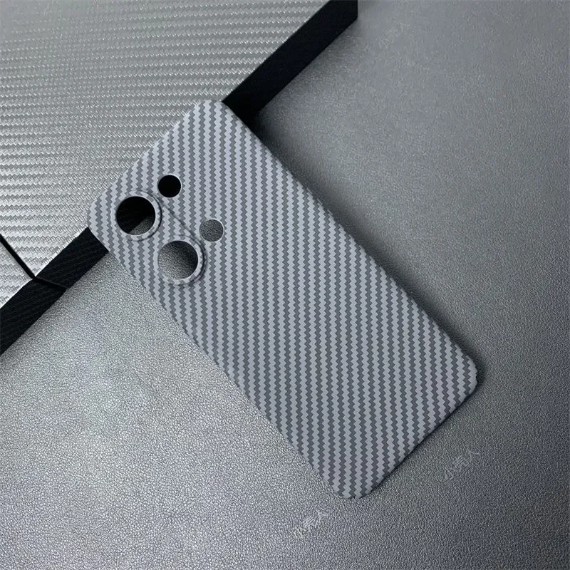 Carbon Fiber Stripe Case For Oneplus Nord 3 Ace 2V Acrylic PC Shockproof Back Cover For One Plus Nord3 Thin Bumper Funda