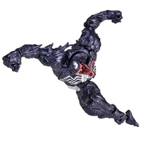 Venom AMAZING YAMAGUCHI legends Action Figure Joint Movable Change Face Statue Model Collectible kids for Toy Gift 4