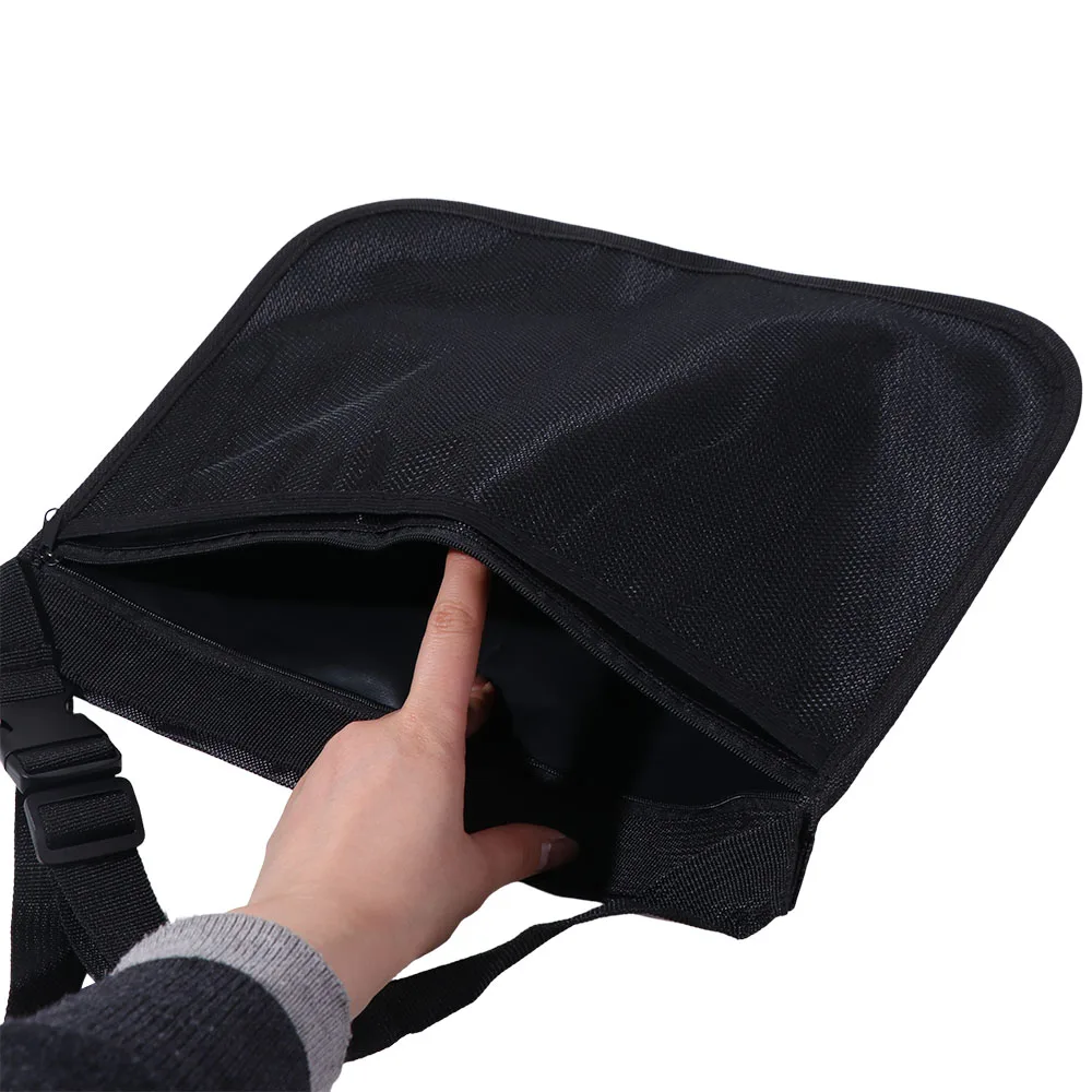 

Large Capacity Tennis Ball Carry Bag Adjustable Belt Mesh Pouch Golf Ball Storage Waist Bag Zipper Waterproof Tennis Ball Holder