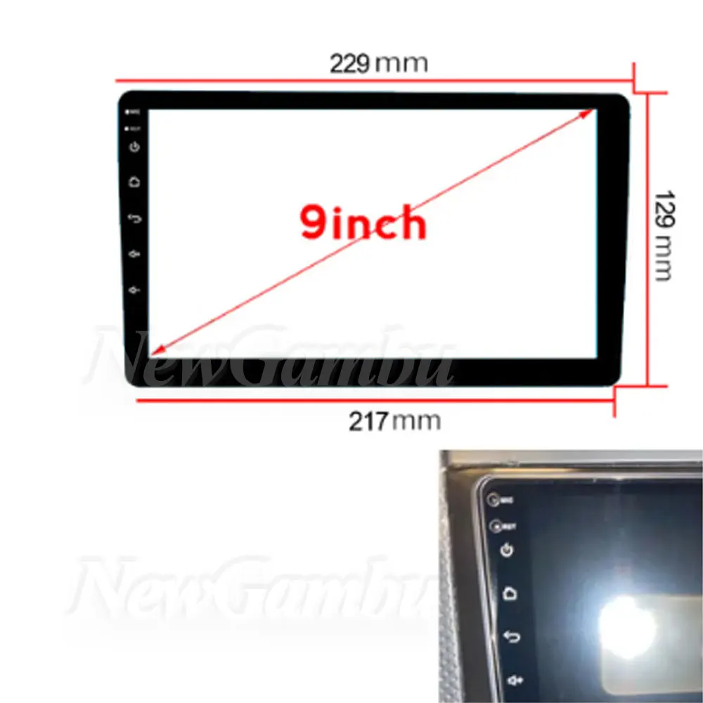 غشاء واقي من الزجاج المقسى للسيارة ، ملصق فيلم ، 9 بوصة ، 10 بوصة ، راديو ، ستيريو ، دي في دي ، لمس ، شاشة LCD كاملة ، TEYES CC2 ، CC3 ، * *