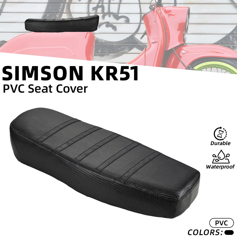 

Чехол для сиденья мотоцикла из ПВХ, защитный чехол для сиденья Simson KR51, водонепроницаемый чехол для мотоцикла Pit Dirt.