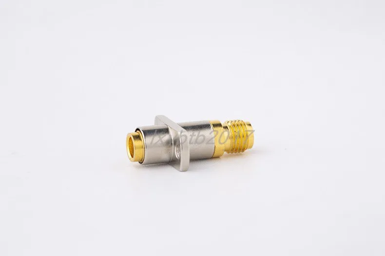 Adapter SBMA/SMA-KFK two-hole flange SBMA-K hole spacing 12.2mm female to female SMA-K