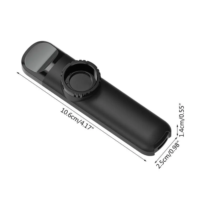 Plastic Kazoo Musical Accompaniment Instrument Easy‑Play Kazoo for Guitar Ukulele Comes with Diaphragm Lanyard