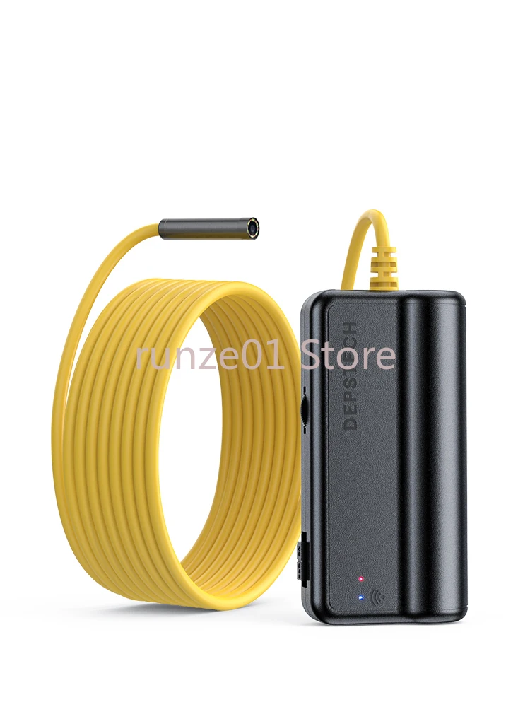 Wifi Endoscope high-definition camera, industrial pipeline, automotive repair, sewer waterproof probe, and measuring device