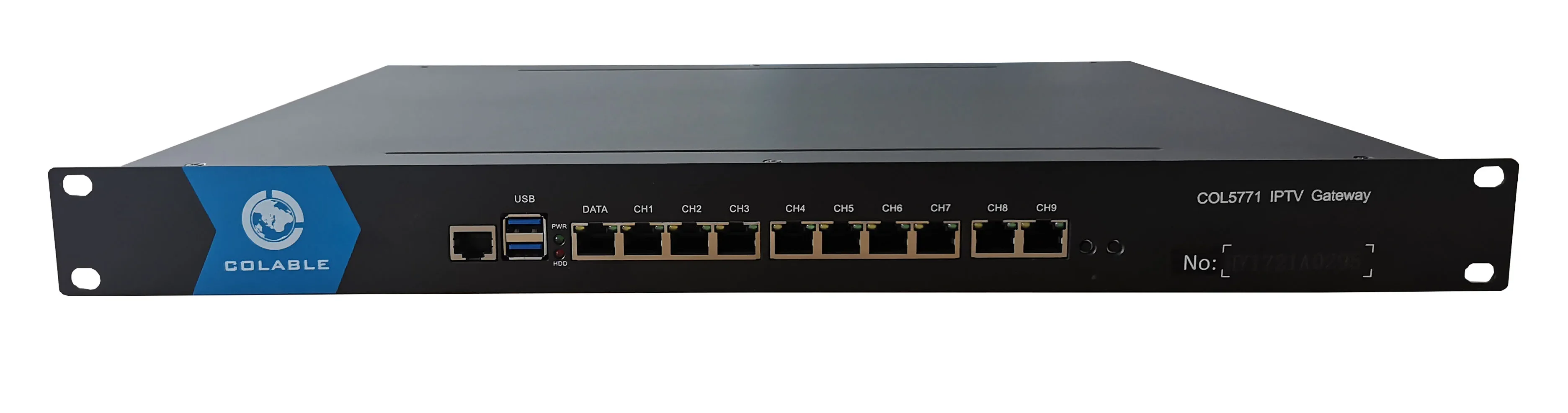 Hotel Server All-in-One-Live-Kanäle VOD-Programm HTTP, UDP, HLS, RTMP IP-Konverter-Gateway COL5771S