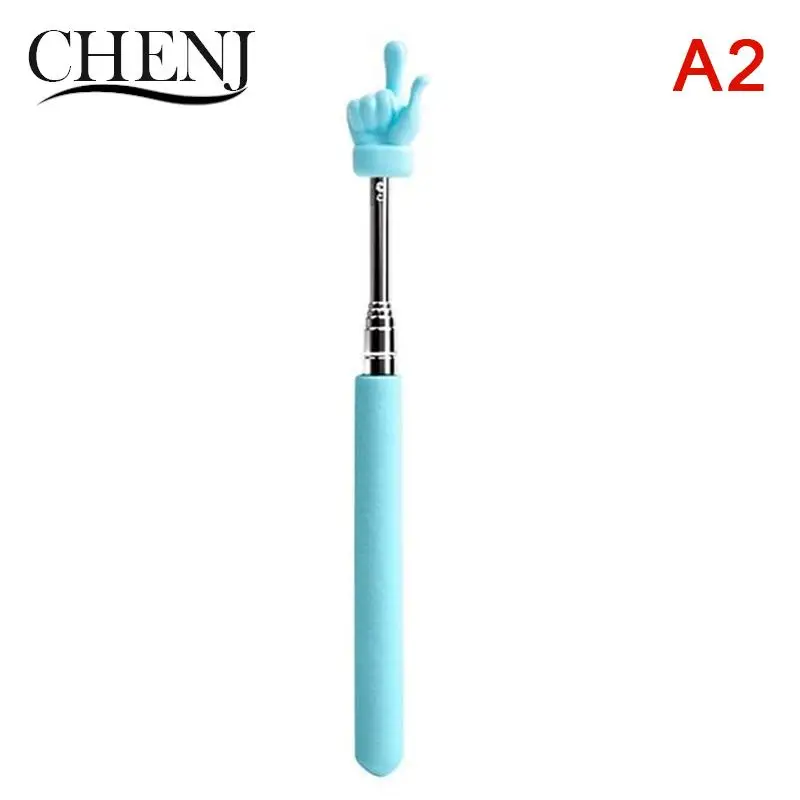 Ponteiro telescópico retrátil do professor, Teaching Stick for Classroom, Ponteiro de mão