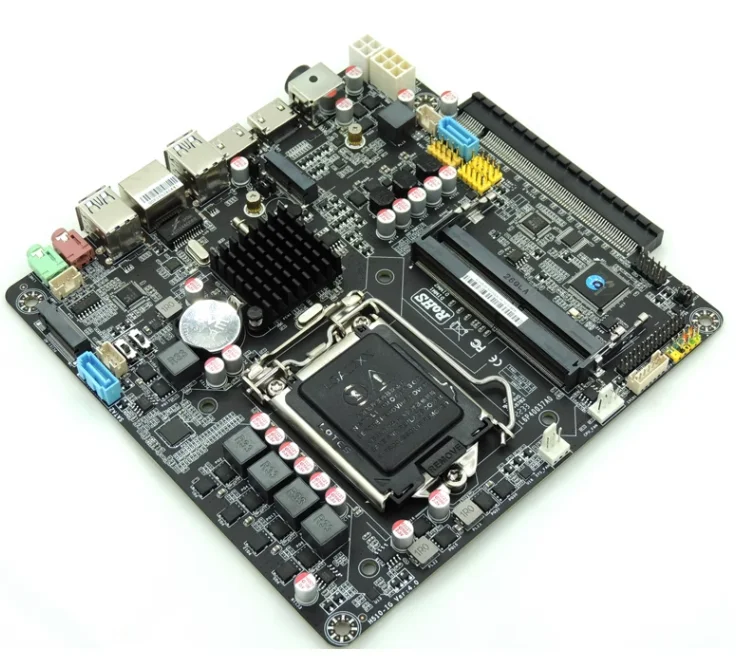 New H510 Thin itx Side-plug Graphics Motherboard 10th Generation 11th Generation All-in-One PC HTPC Industrial Control Board DC