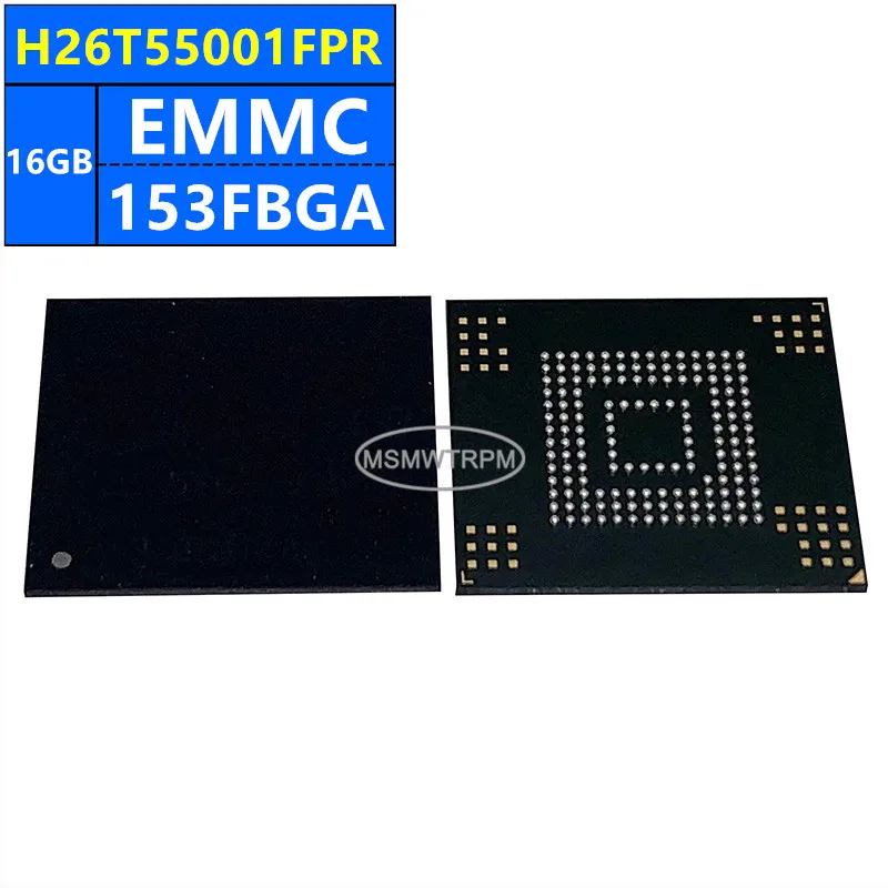 H26T55001FPR EMMC 16GB 153FBGA Chip di memoria IC Componenti elettronici Nuovo originale