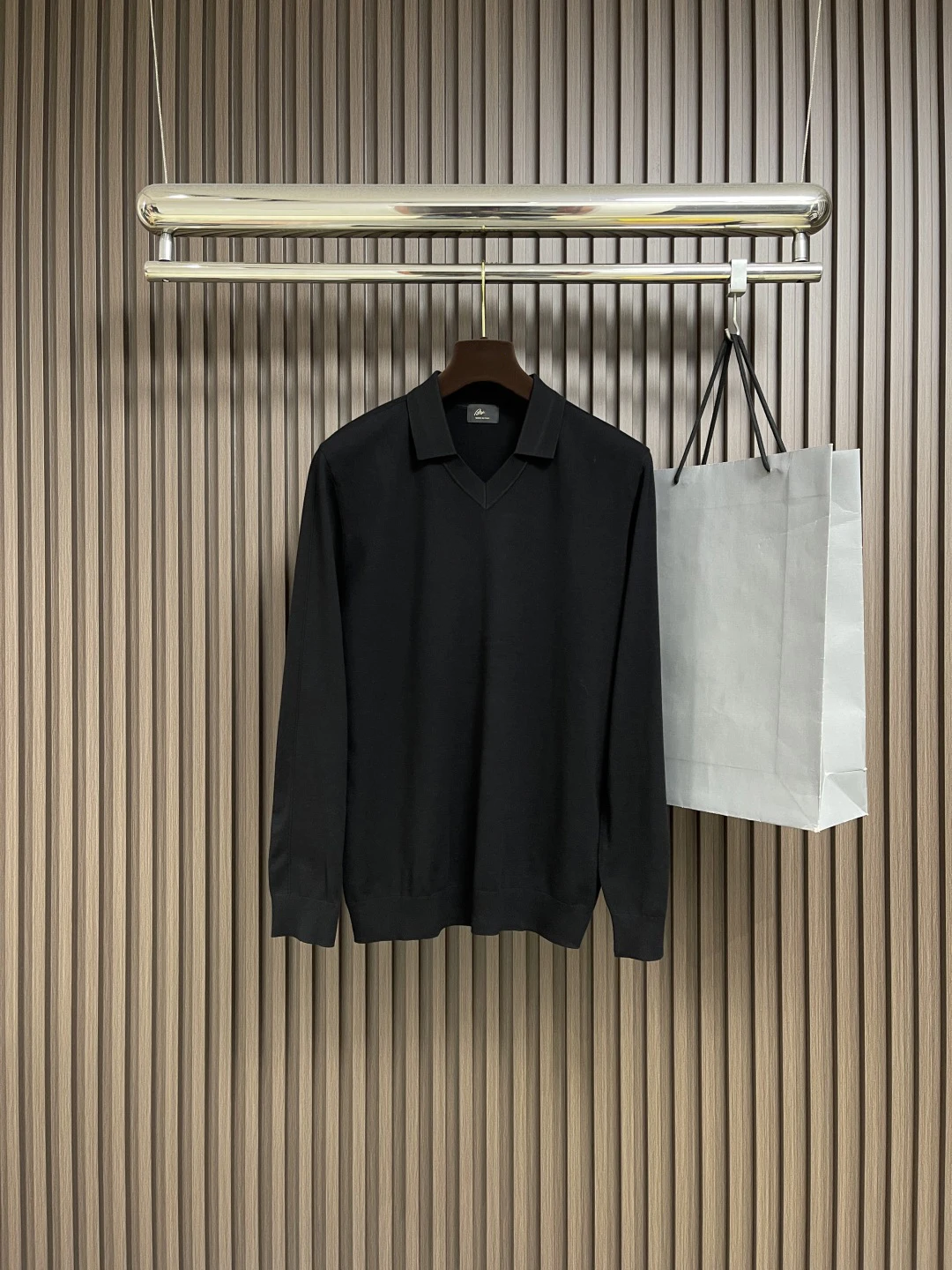 Camisa de lana de manga larga  - Embroidery Men Shirt reseña y precio